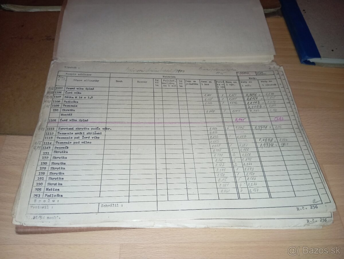 Predám katalógy na Jawa 550 1955-57 - 4