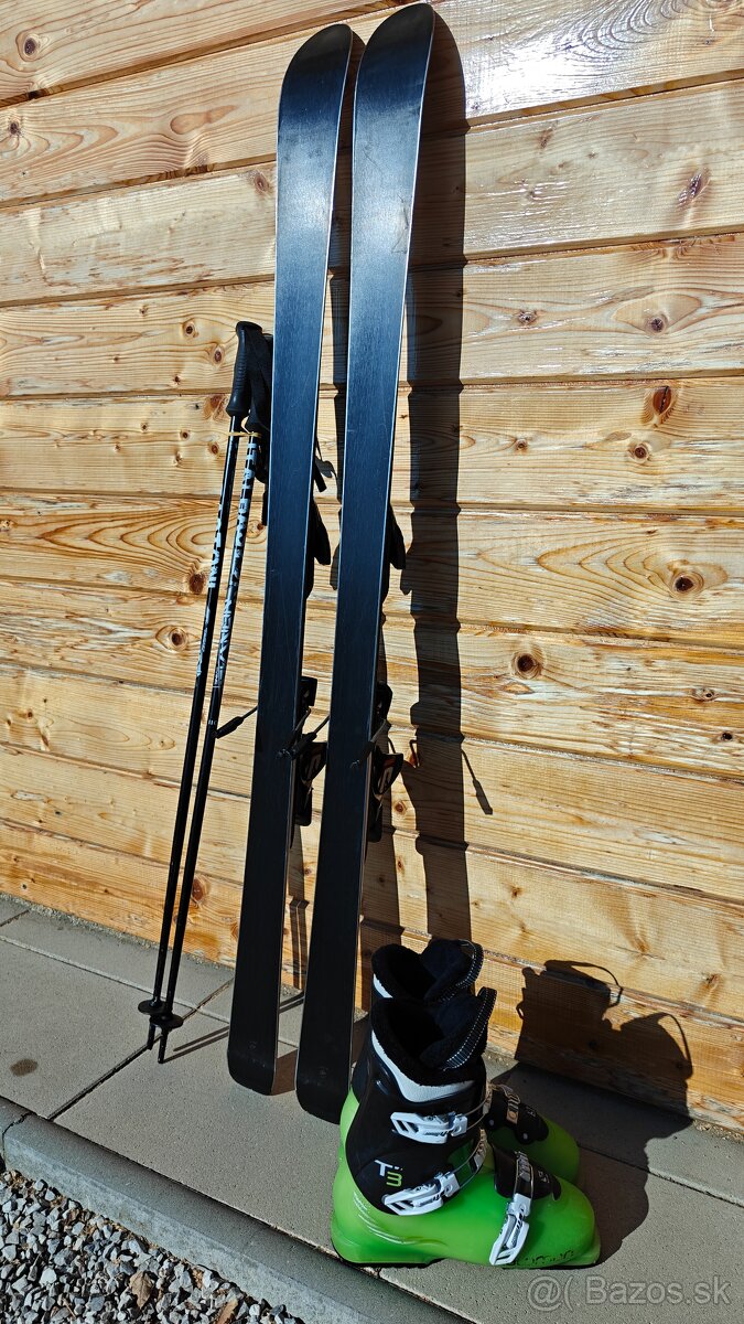 LYŽE SALOMON X-WING 150CM + SALOMON T3 25CM - 4