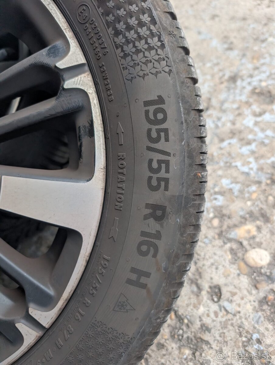 Disky 4x108 celoročne pneu 195/55 R16 - 4