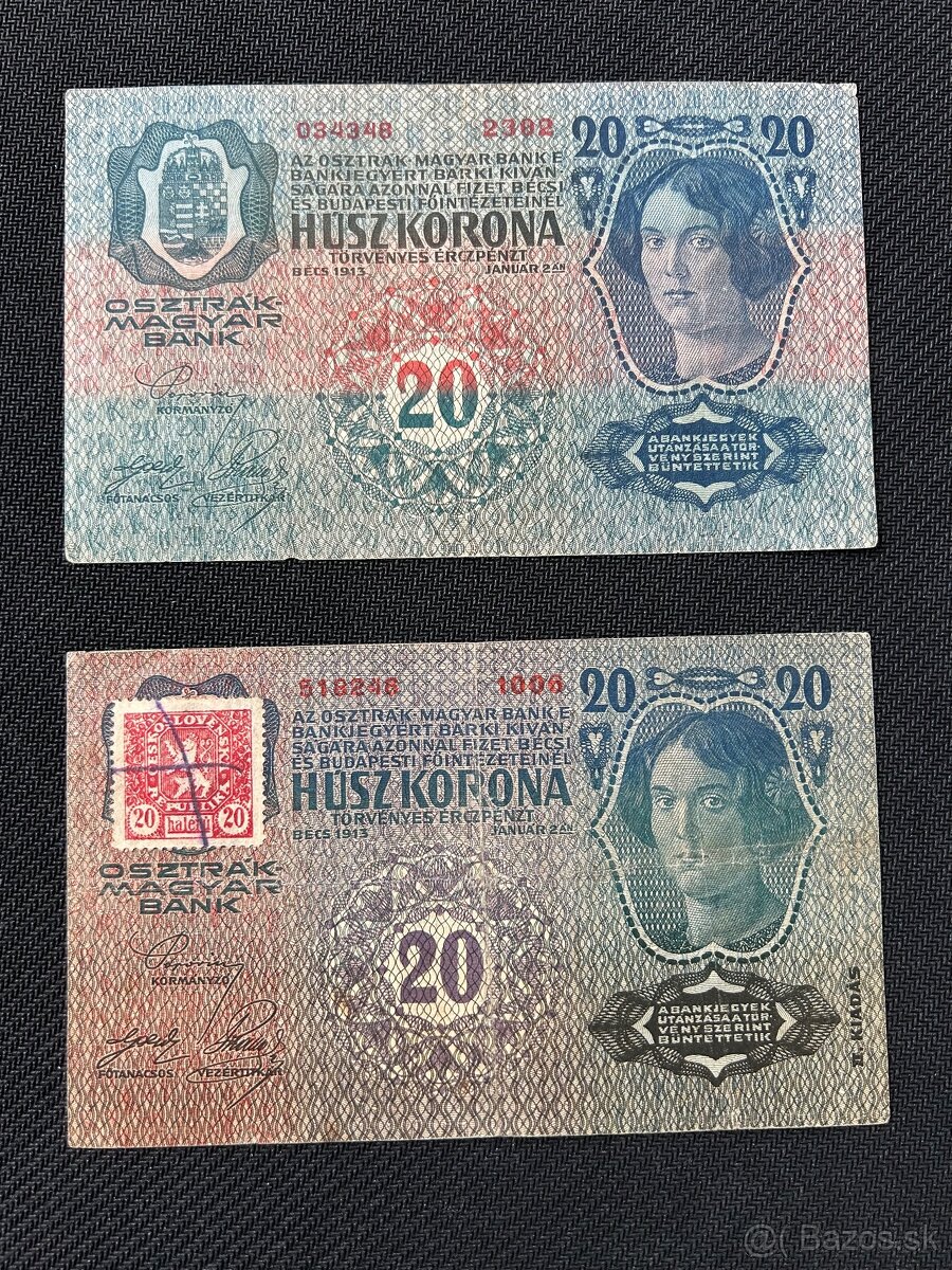 Bankovky, rakusko Uhorsko - 4