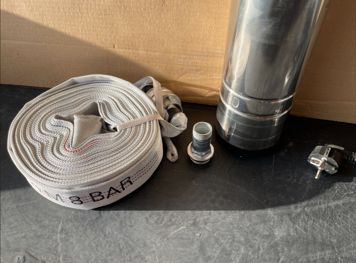 Hlbinné čerpadlo do vrtu 10cm priemer 50cm dĺžka - 4