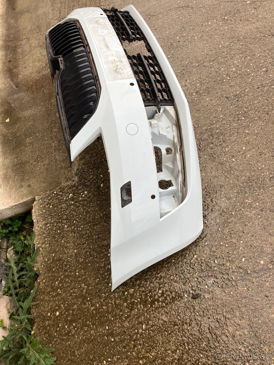 predni naraznik octavia iii 3 12-17 bily ostri pdc - 4