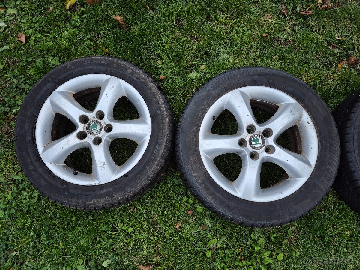 Elektrony Škoda 5x100r15 - 4