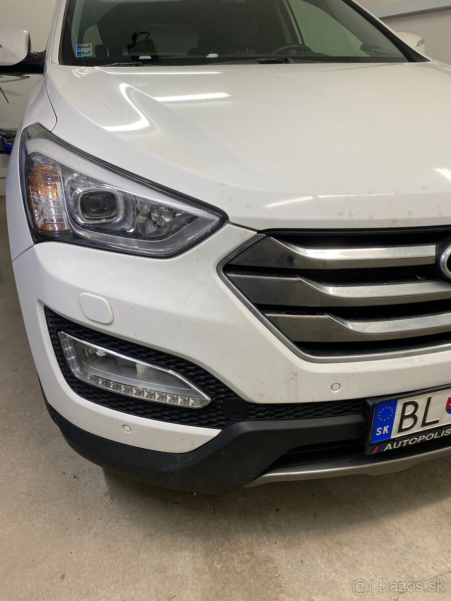 Hyundai Santafe hmlovka denné svietenie DRL - 4