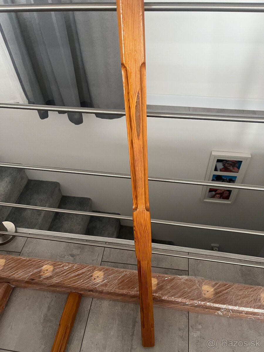 Drevenné zábradlie-290 cm - 4