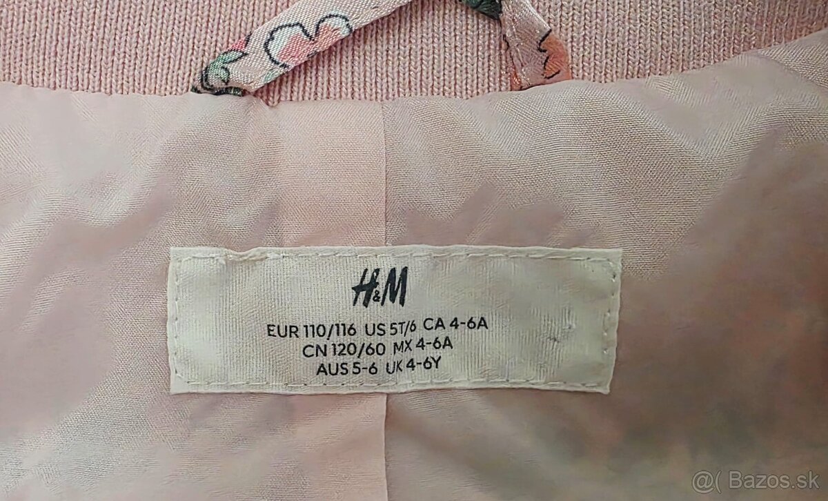 Jarná bundička nová veľkosť 110/116 - 4