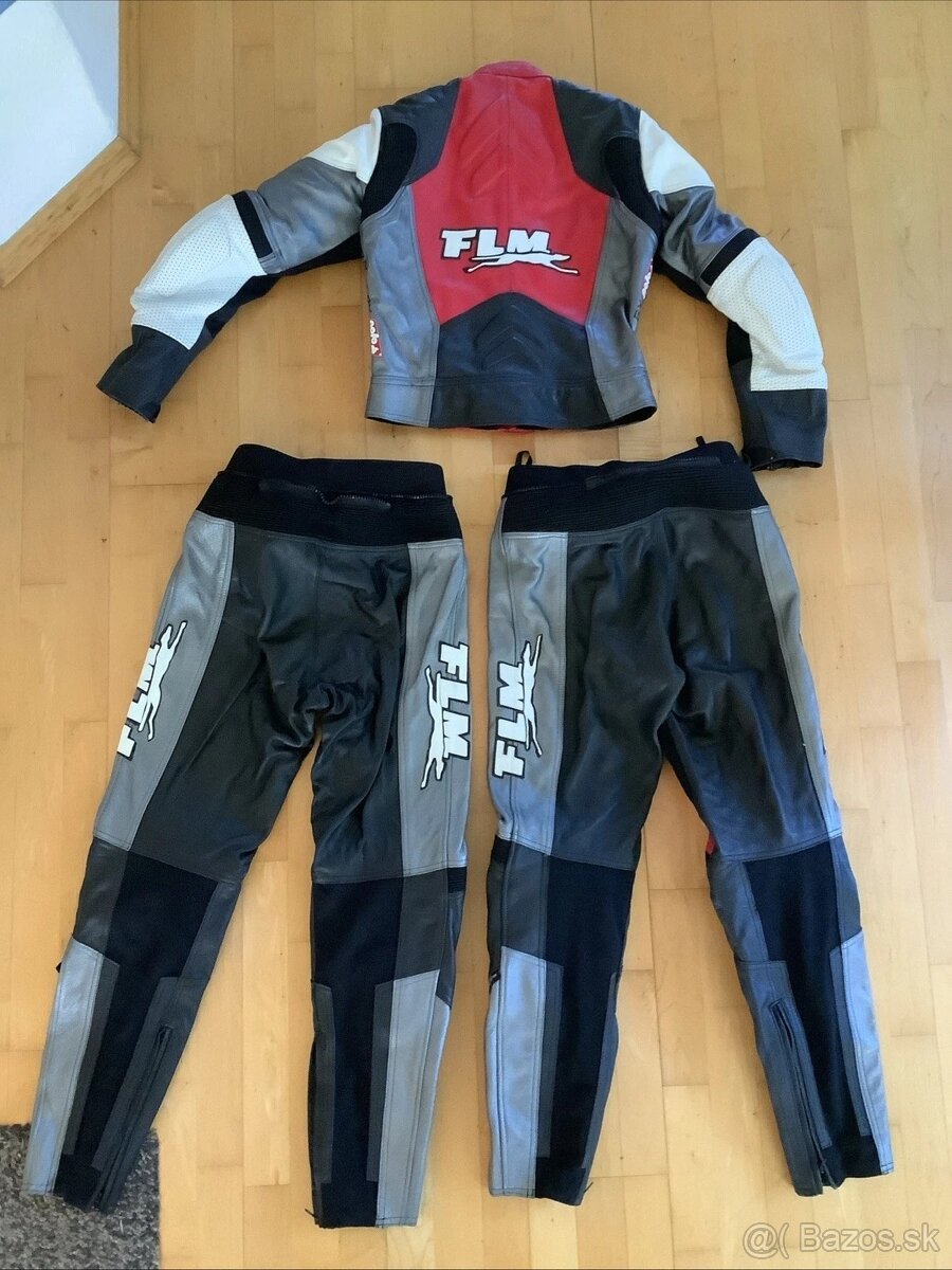 Kožená dámská kombinéza FLM - 4