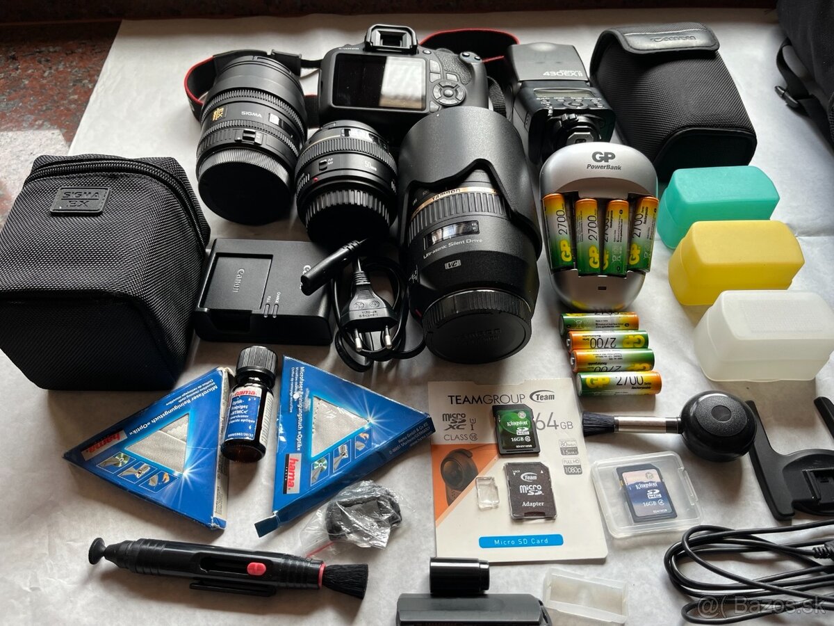 CANON – EOS 1200D + 3 OBJEKTÍVY + PRÍSLUŠENSTVO - 4
