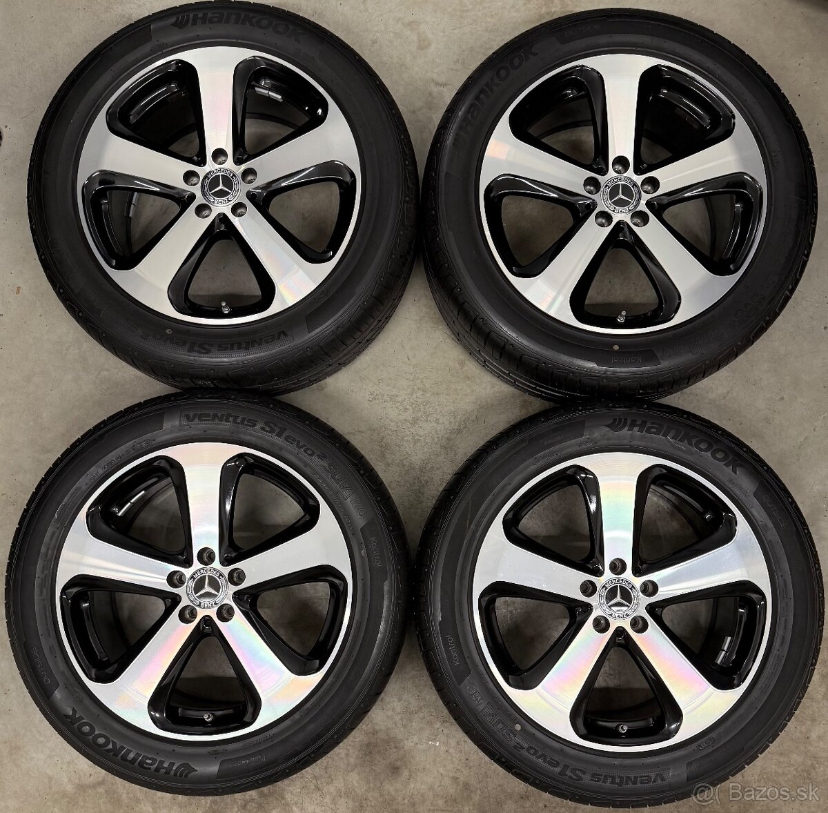 Letná sada 5x112 R19 , 235/55/19 Mercedes Benz GLC X253 C253 - 4
