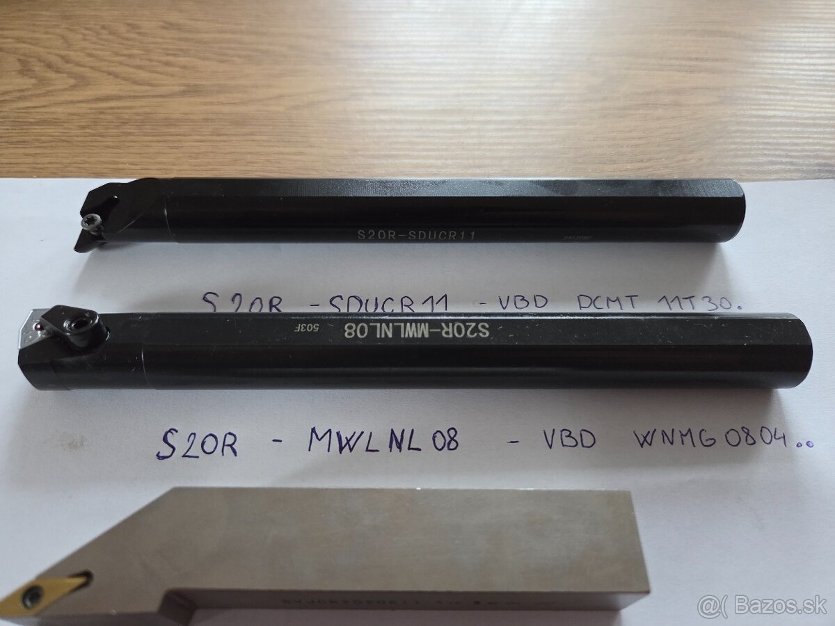 VBD, závitníky a soustružnické nože - 4