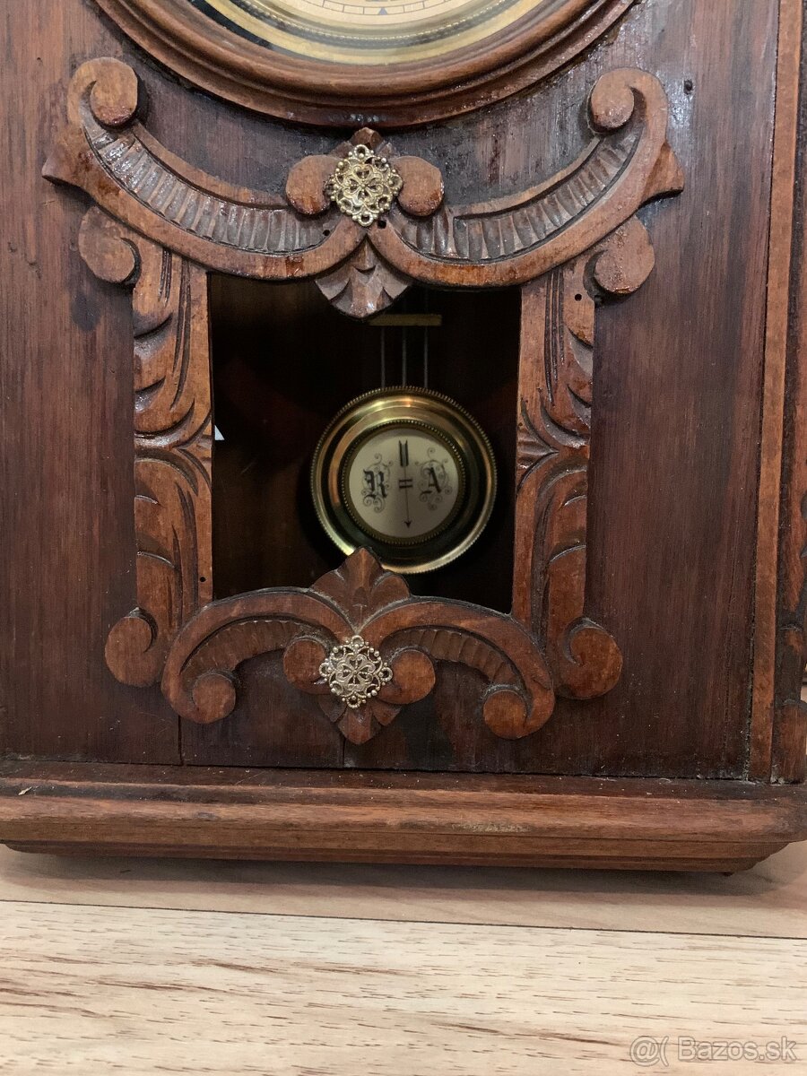 Starožitné nástenné hodiny - 4