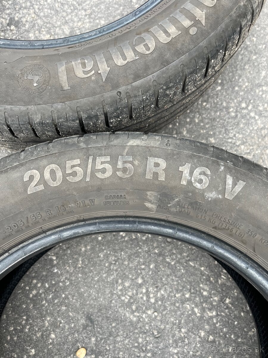 letné pneumatiky Continental 205/55 R16 V - 4
