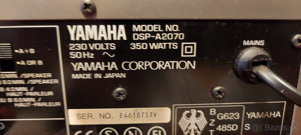 Yamaha DSP-A2070 Titan - 4
