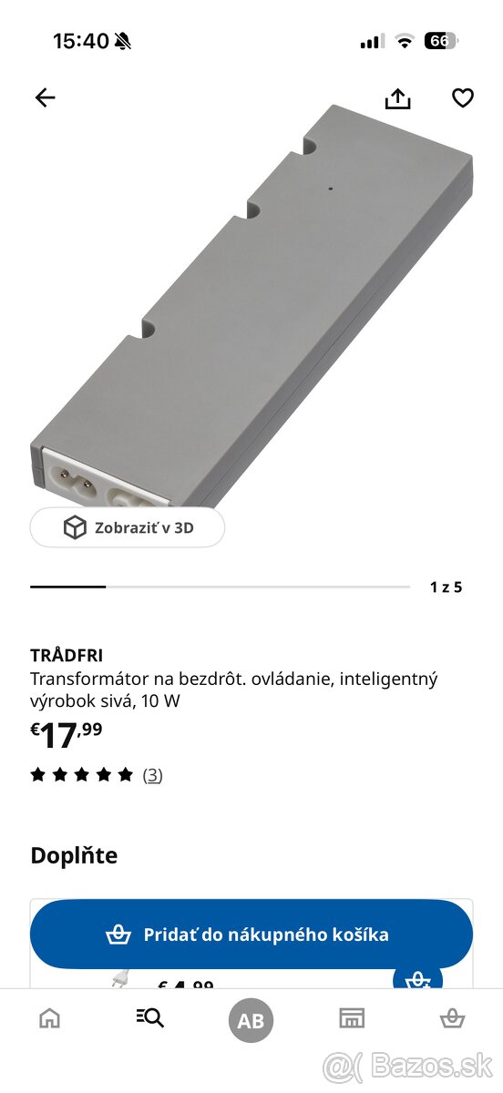 Trafo Tradfri 10 W Ikea - 4