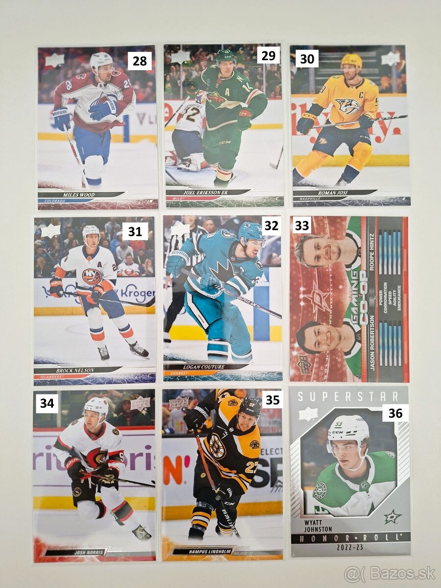Hokejové kartičky Mix NHL - 4