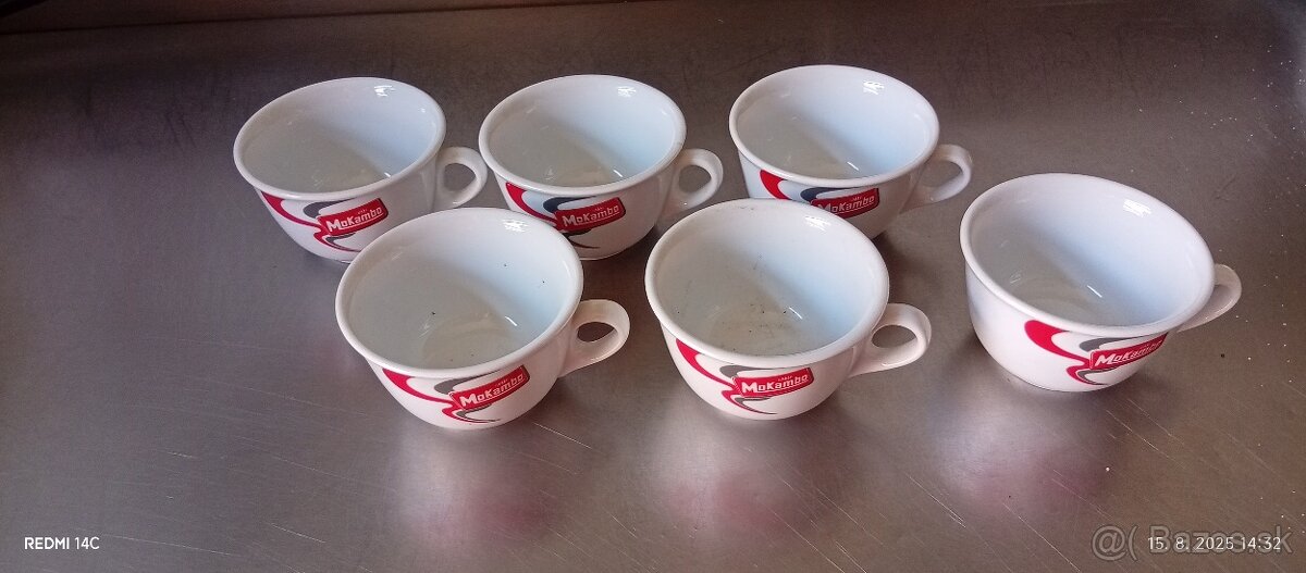 Šálky na kávu taniere dezertne - 4