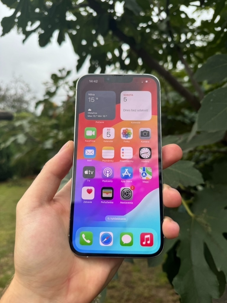 Iphone 13 Pro Max Biely 128GB v krásnom stave BEZ POŠKODENÍ - 4