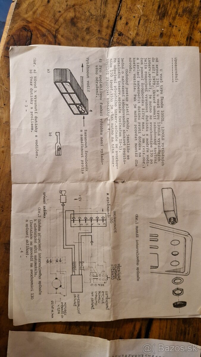 Retro návod na cyklovač Škoda 105/120/.... - 4