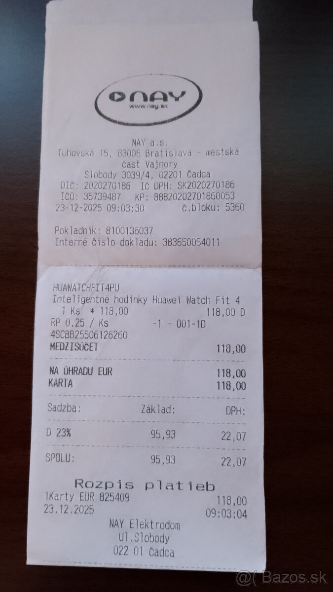 Dámske hodinky Huawei watch - 4