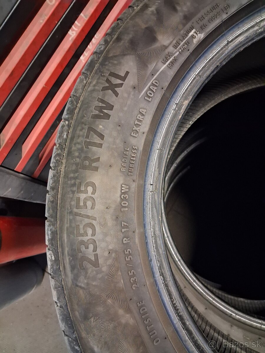 Continental 235/55 r17 letne - 4