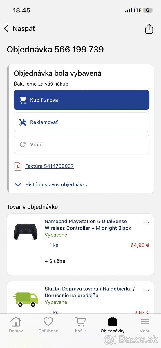 🎮 Predám PS5 ovládač (DualSense) - 4