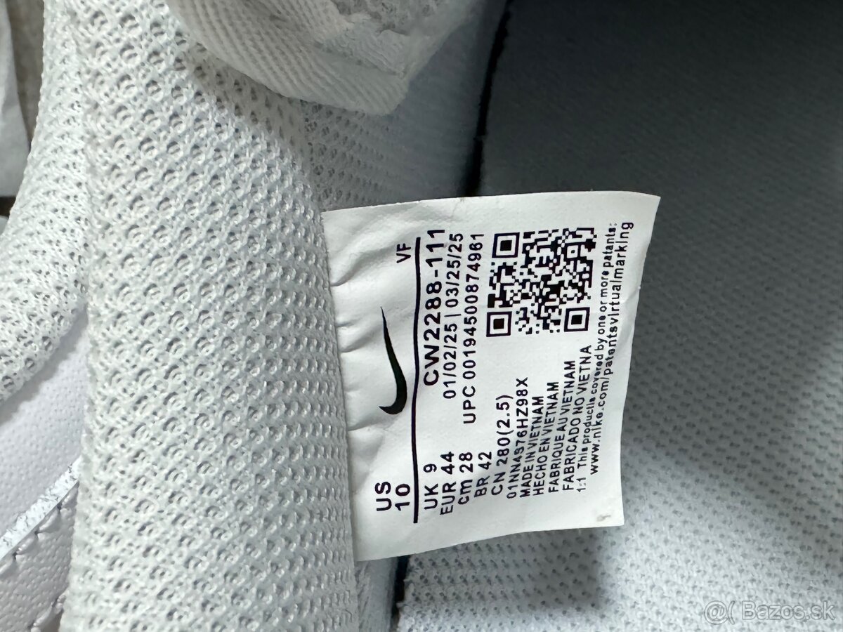 Nike air force 1 biele 44 - 4