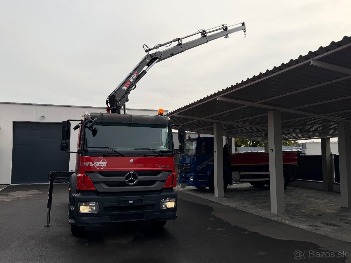 MERCEDES-BENZ AXOR 1833 HÁKOVÝ NOSIČ HYDRAULICKÁ RUKA HIAB - 4