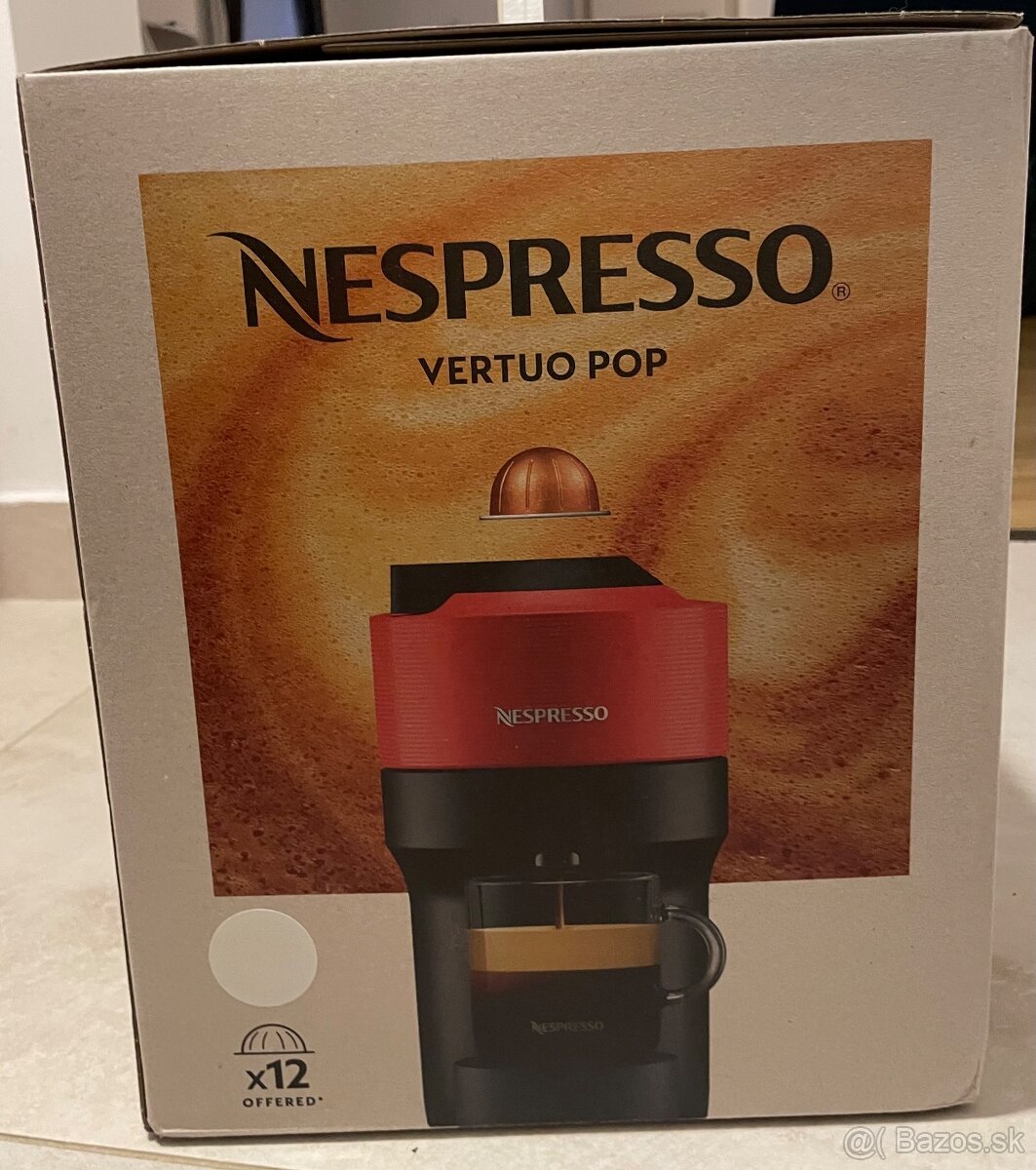 Novy nevybaleny Nespresso vertuo pop kavovar - 4