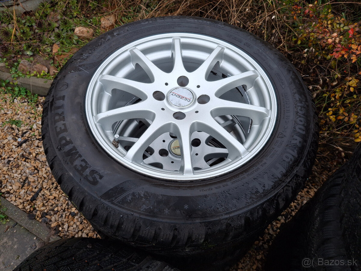 hlíníkové disky 4x108 16" pneu 215/60 r16 - 4