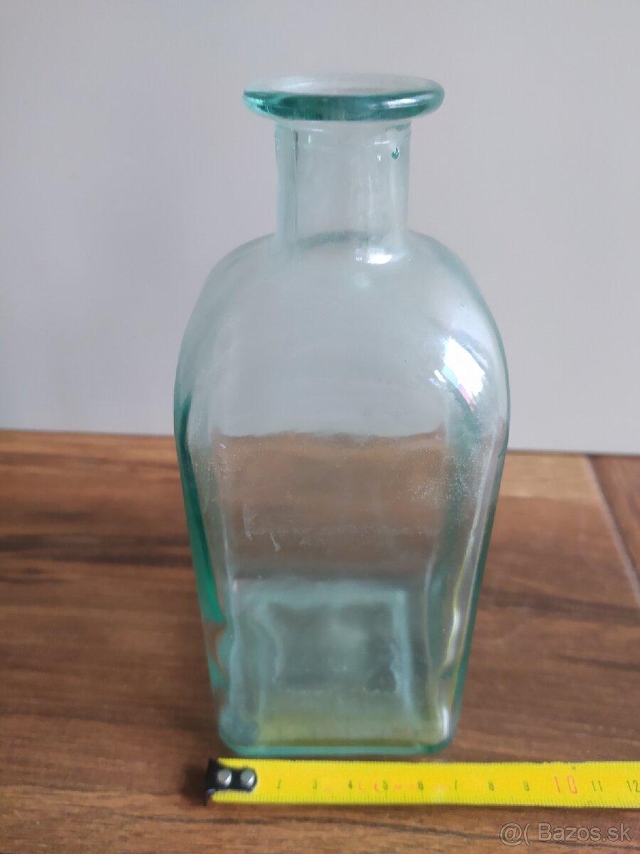 Staré sklo, fľaša - 4