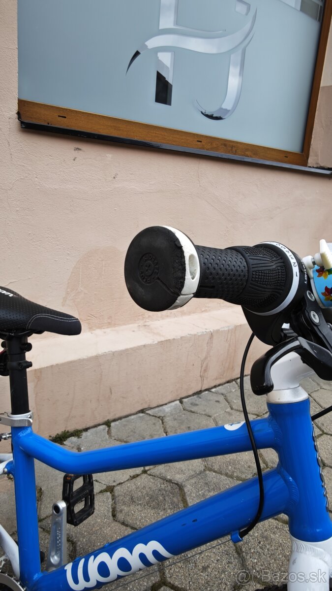 Detský bicykel Woom 4 modrý - 4
