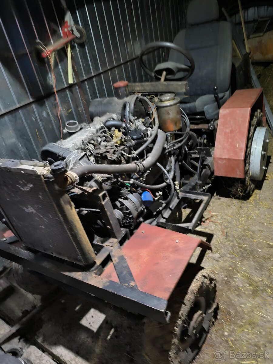 Malotraktor domácej výroby - 4