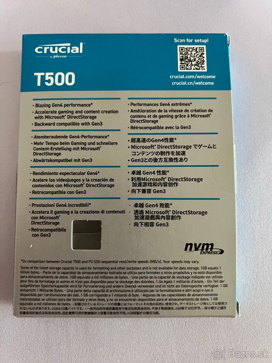 Crucial T500 1TB + case - 4