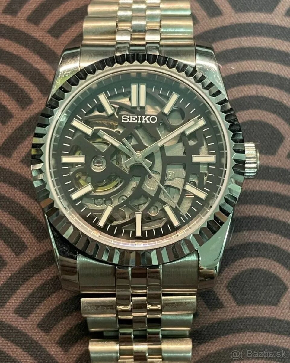 Orian - Seiko Mod Datejust Skeleton - 4