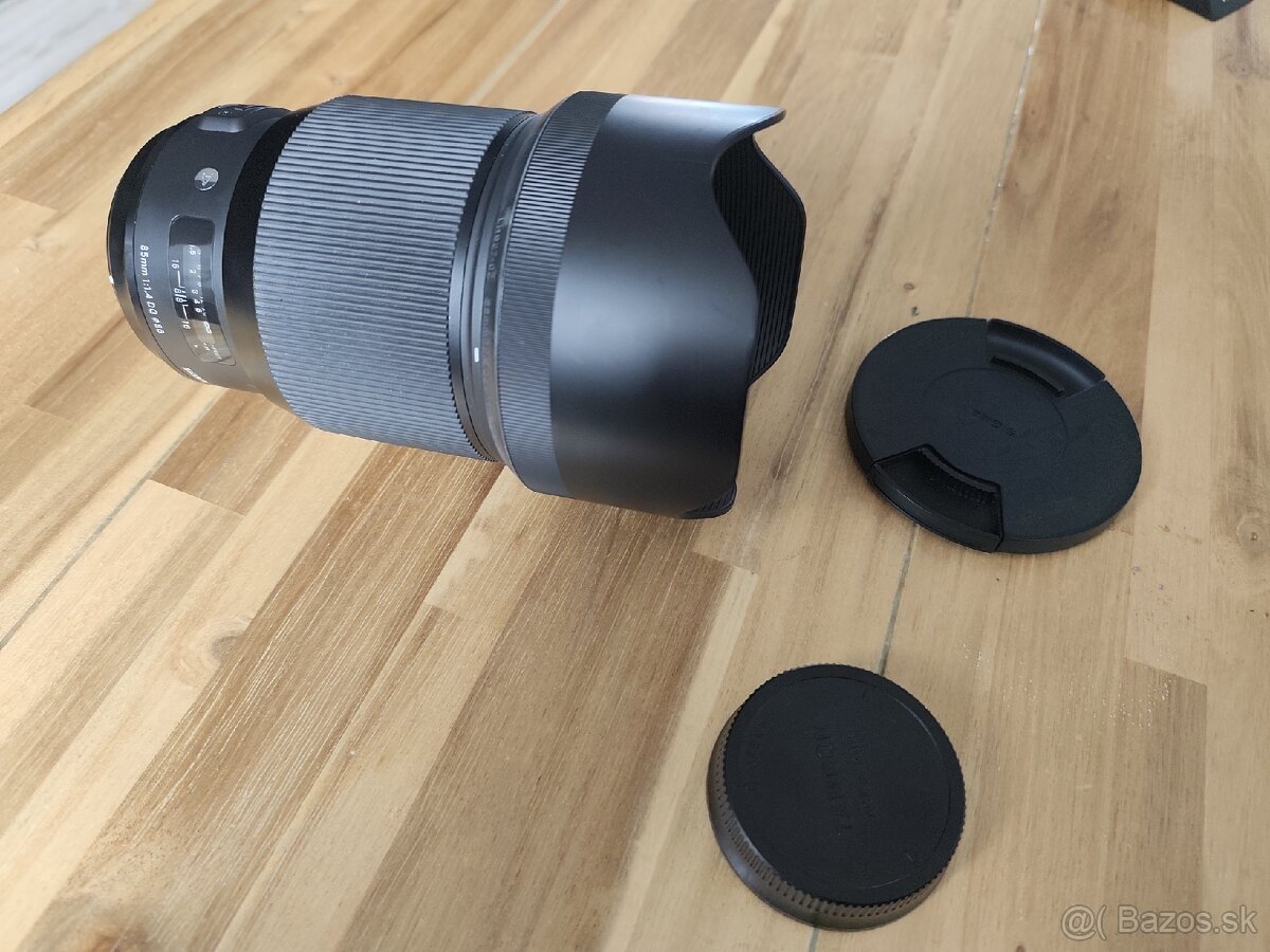 Predám Sigma 85mm f/1.4 DG HSM Art pre Nikon F - 4