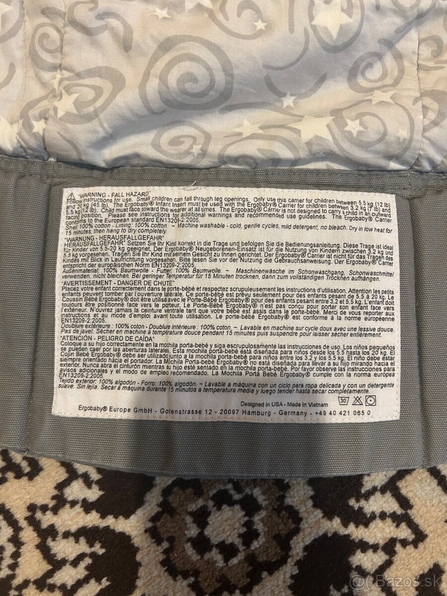 Nosič ergobaby - 4