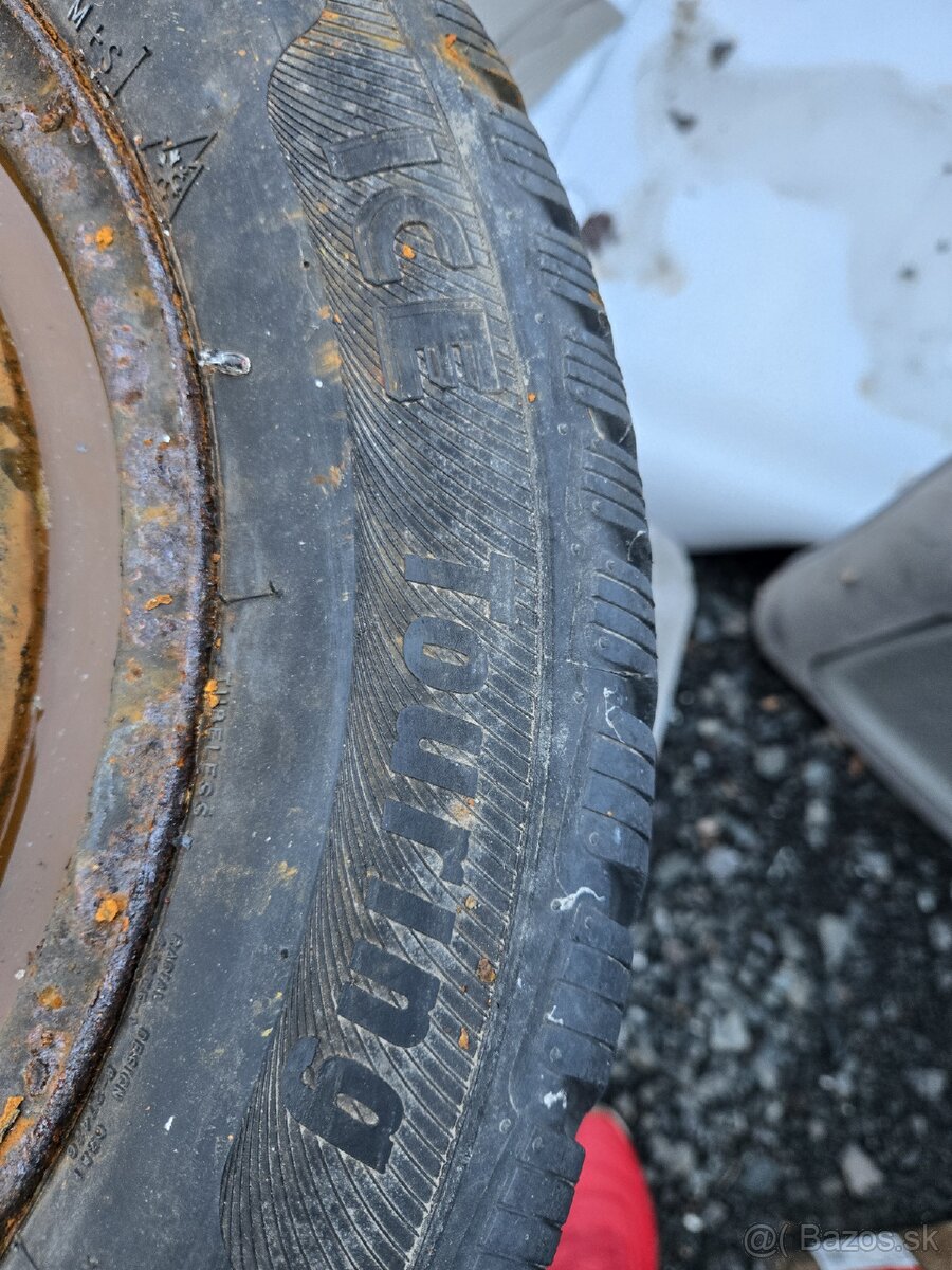 4x Zimné gumy 185/60r15 - 4