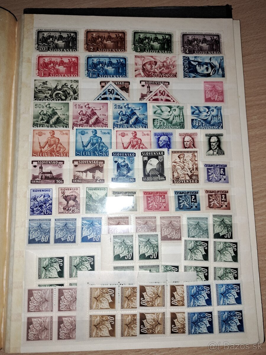 Známky rôzne štáty a ČSR - 4