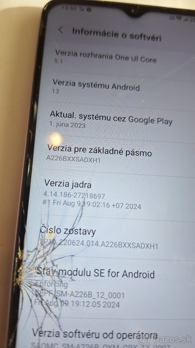 Samsung galaxy A22 G5 4/64GB android 13 na diely - 4