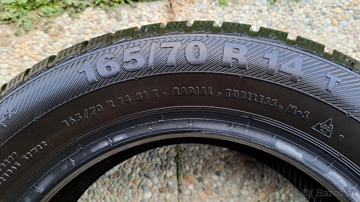 ZIMNÁ GUMA 165/70 R14 - BARUM POLARIS 3 - 4