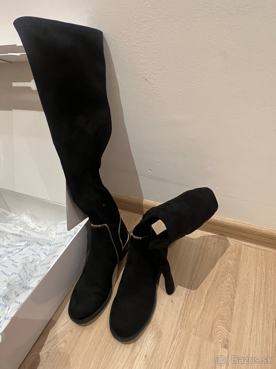 Čižmy nad koleno Guess - DACIANE2 - 4