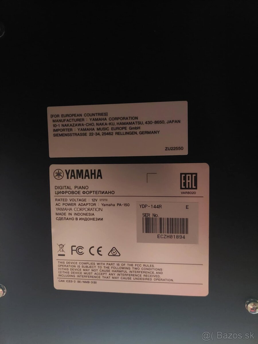 Elektrický klavír YAMAHA - 4