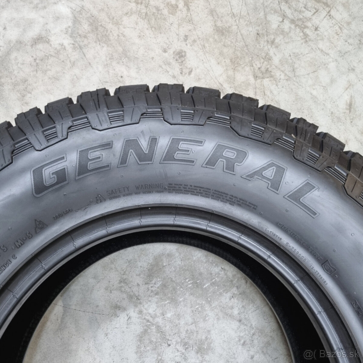 Letné pneumatiky 285/70 R17 GENERAL - 4