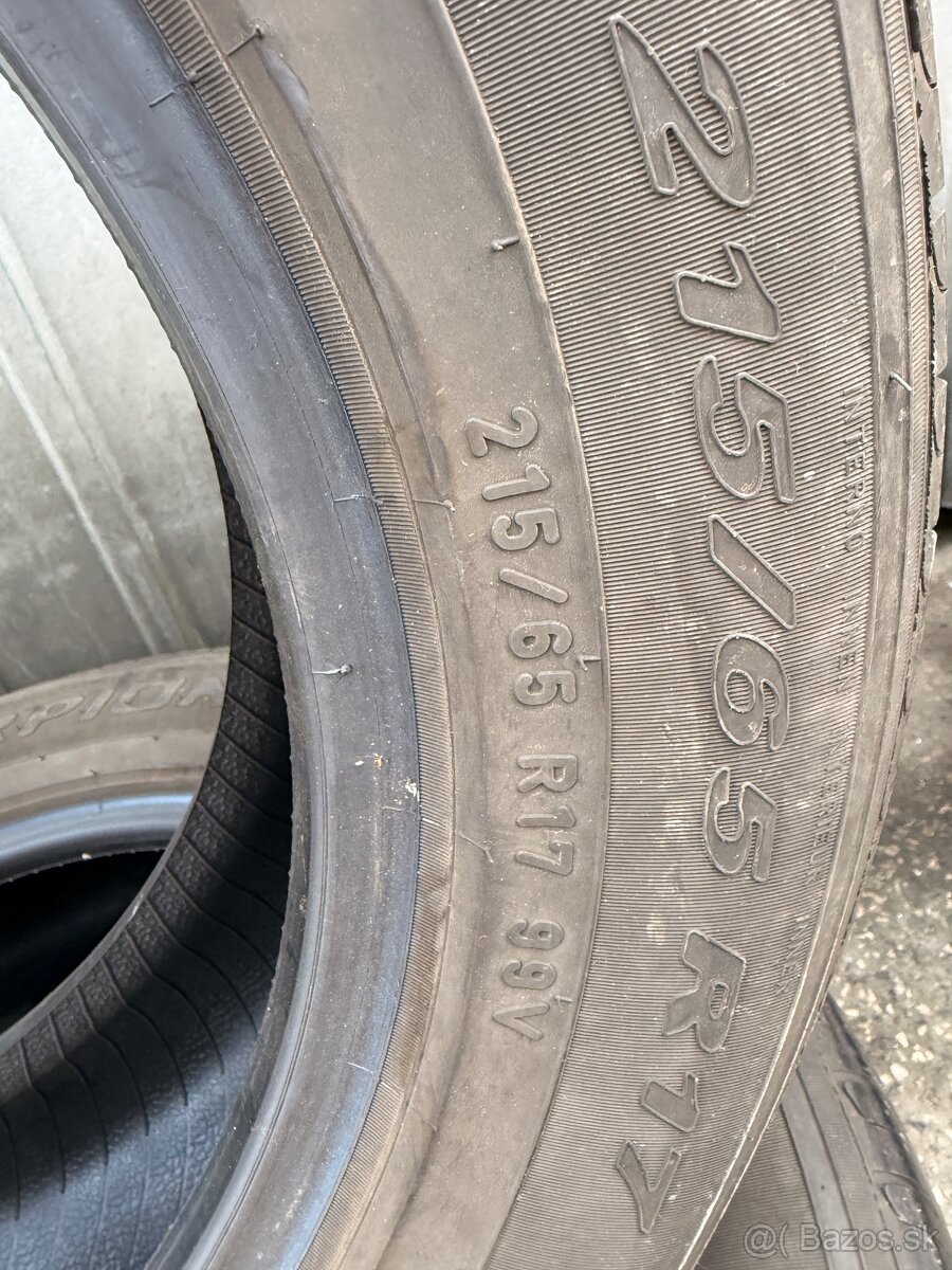 Letné pneumatiky 215/65/R17 2ks - 4