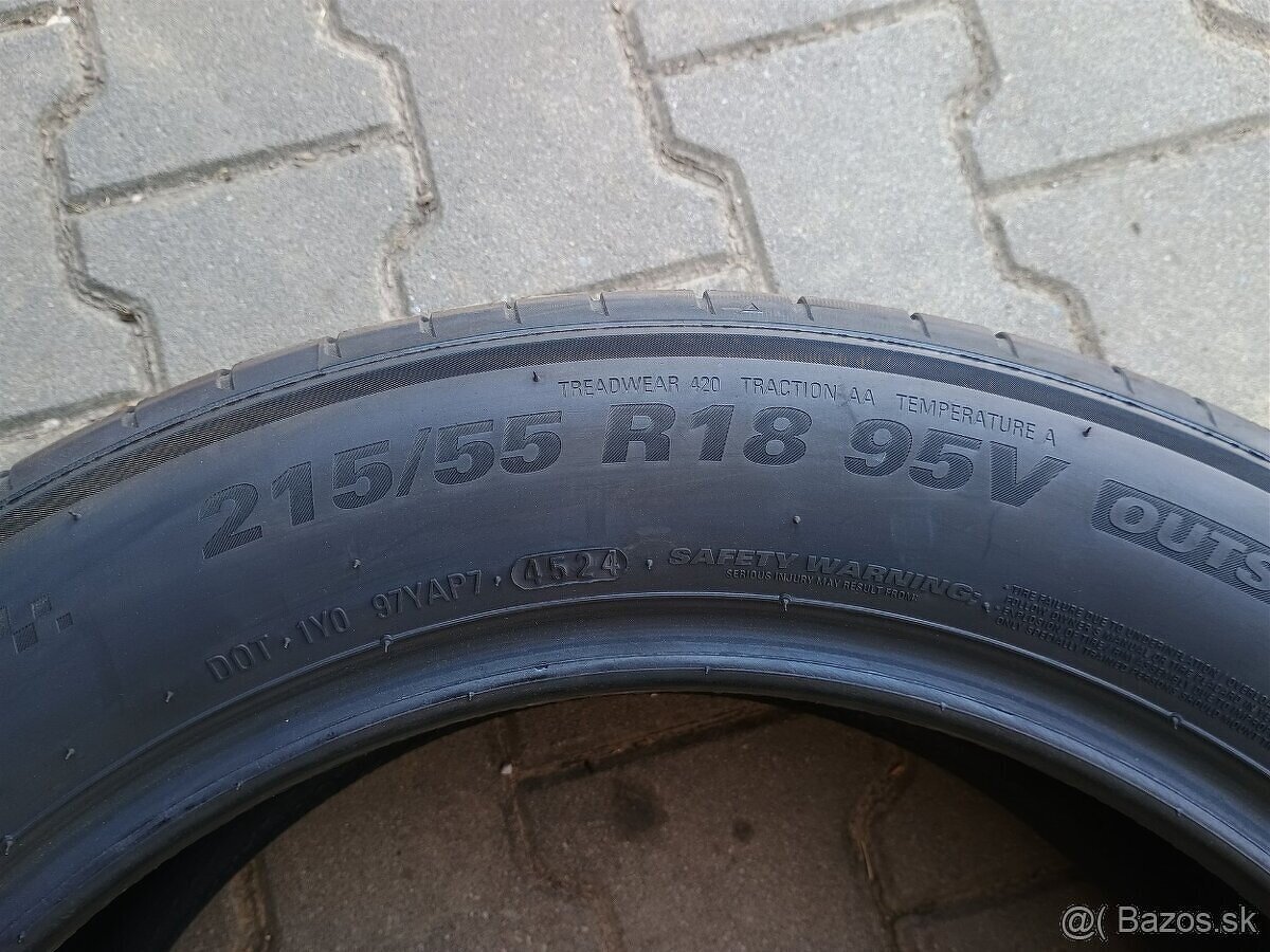Letné pneu Kumho Ecsta PS71 215/55 R18 - 4