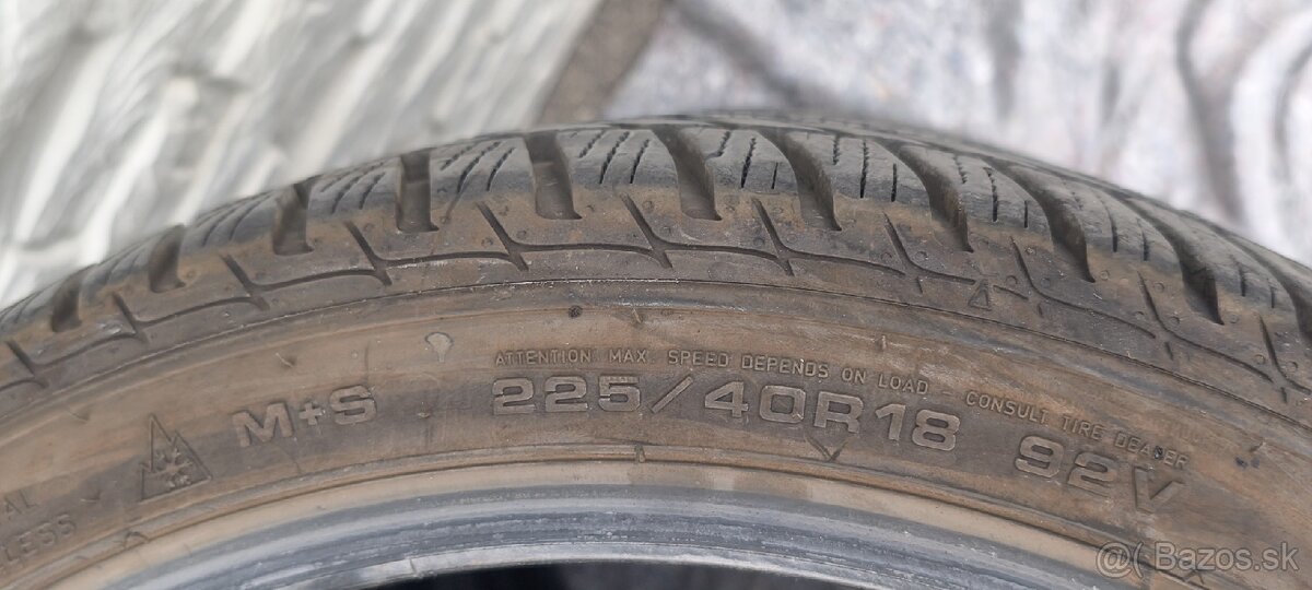 R18 225/40 Sava M+S pneumatiky - 4