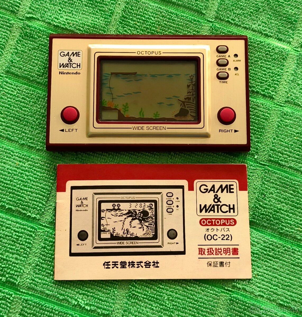 NINTENDO GAME&WATCH OCTOPUS - 4