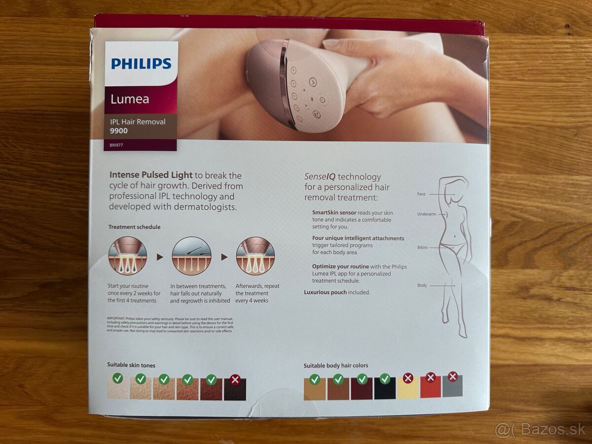 IPL epilátor Philips Lumia 9000, Bri977/00, najvyššia rada - 4