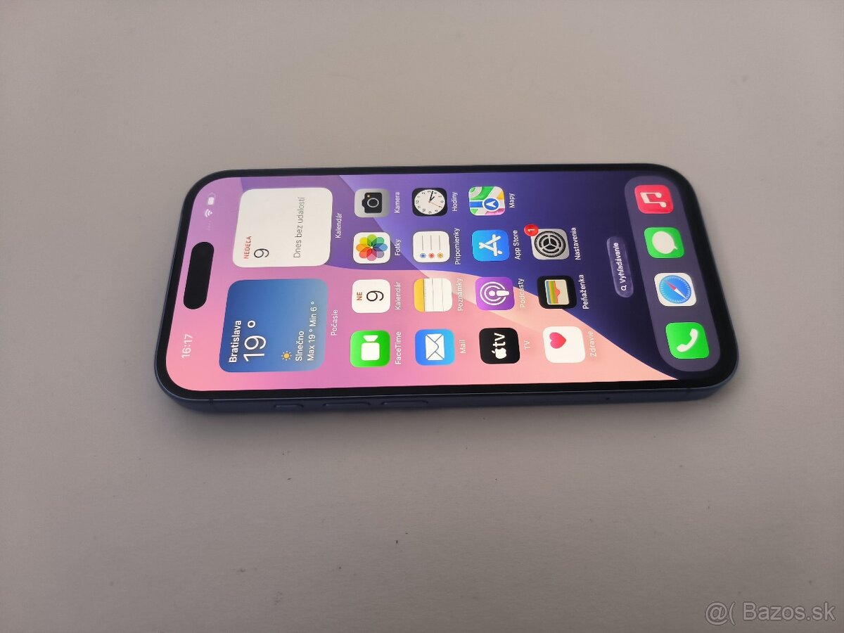 apple iphone 16 128gb Ultramarine / Batéria 90% - 4