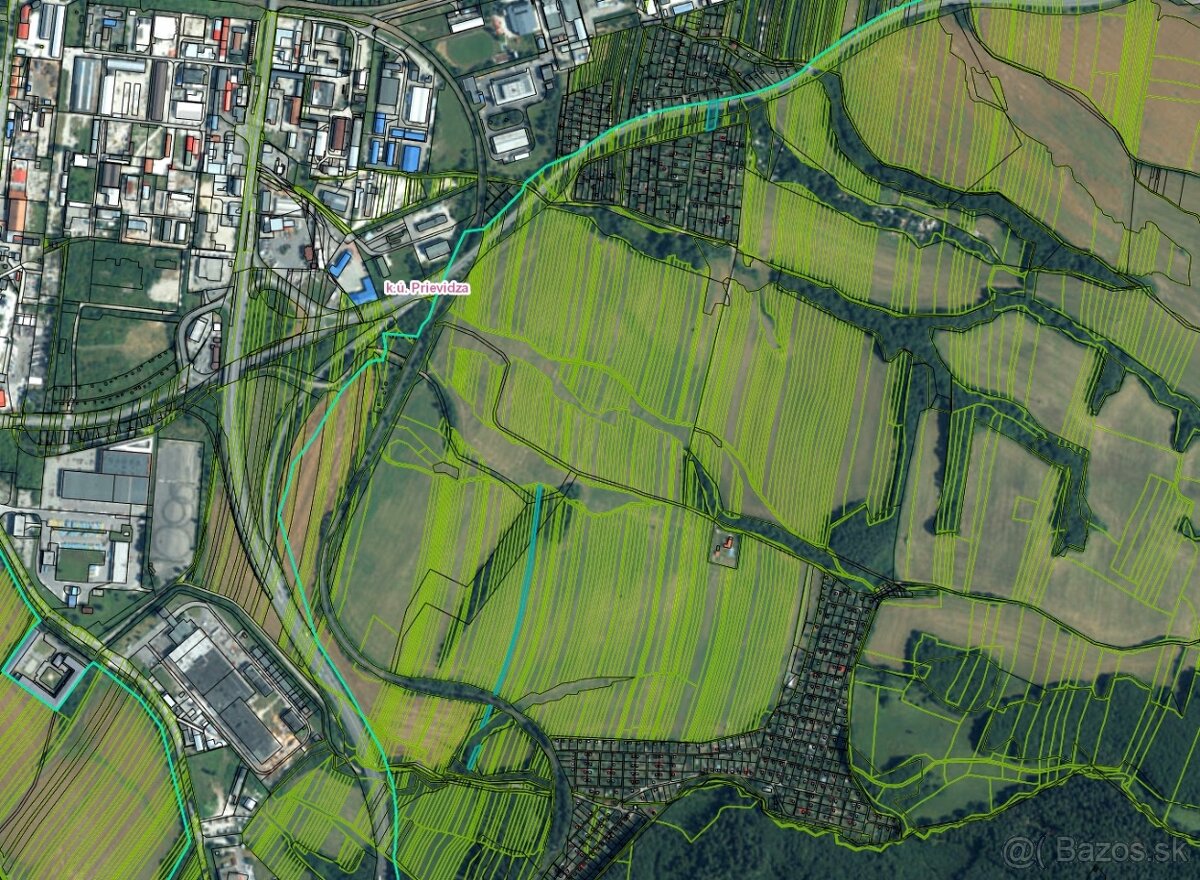 Prievidza – 986 m2 ORNÁ PÔDA - PREDAJ - 4